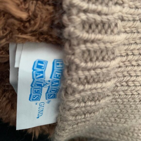 Vintage Gund Heads & Tails Brown Bear - Picture 4 of 6